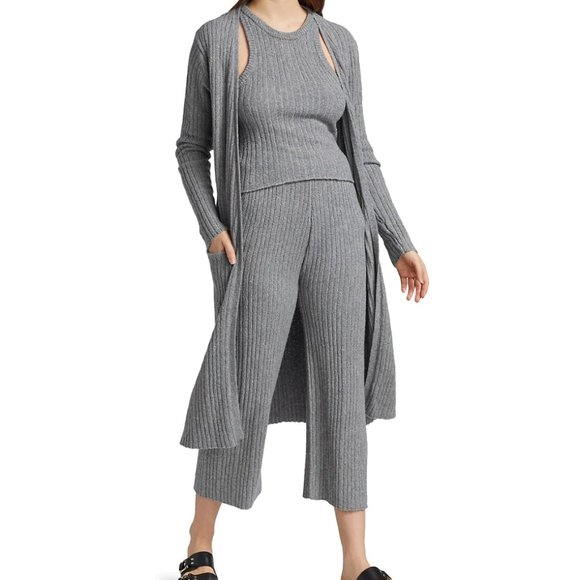 NAADAM Ribbed Halterneck Tank Top - Picture 3 of 6